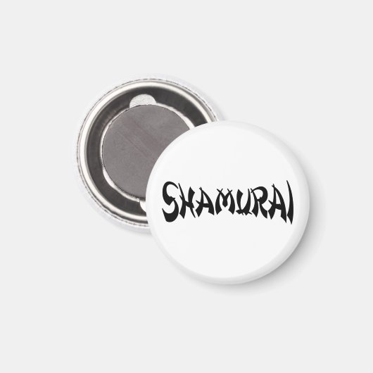 SHAMURAI MAGNET (Vorderseite/Rückseite)