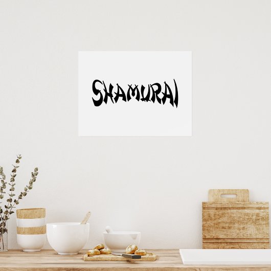 SHAMURAI POSTER (Küche)