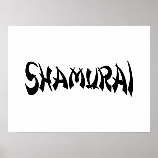 SHAMURAI POSTER (Vorne)