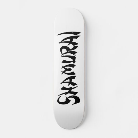 SHAMURAI SKATEBOARD (Vorderseite)
