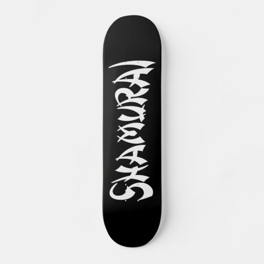 SHAMURAI SKATEBOARD (Vorderseite)