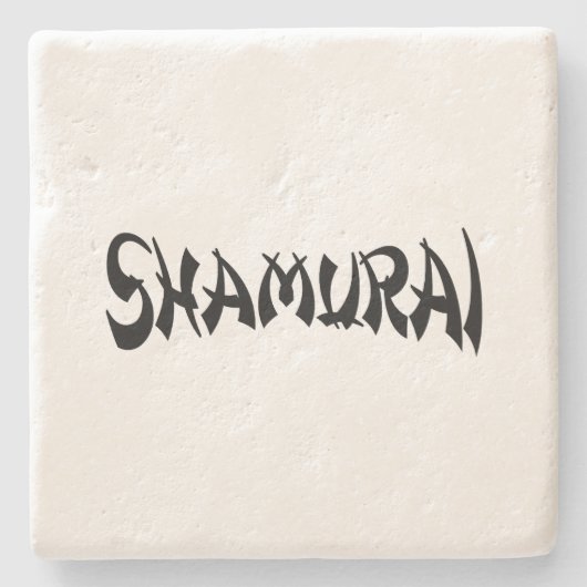 SHAMURAI STEINUNTERSETZER (Vorderseite)