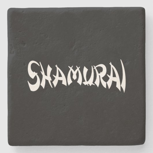 SHAMURAI STEINUNTERSETZER (Vorderseite)