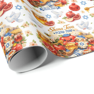Shana Tova Feier Wrap Geschenkpapier