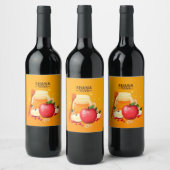 Shana Tova Food and Beverage Label Set Weinetikett (Flaschen)