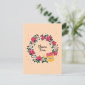 Shana Tova - Glückliche jüdische Weihnachtskarte Feiertagspostkarte (Stehend Vorderseite)