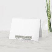 Shana Tova, glückliches Rosh Hashanah Feiertagskarte (Rückseite)