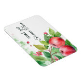 Shana Tova Happy New Year Holiday Card Magnet (Rechte Seite)