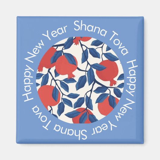 Shana Tova - Happy New Year Magnet (Vorne)