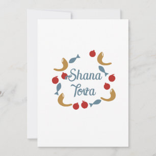 Shana Tova Kranz Feiertagskarte