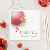 Shana Tova napkins - Granatapfel Serviette (Beispiel)
