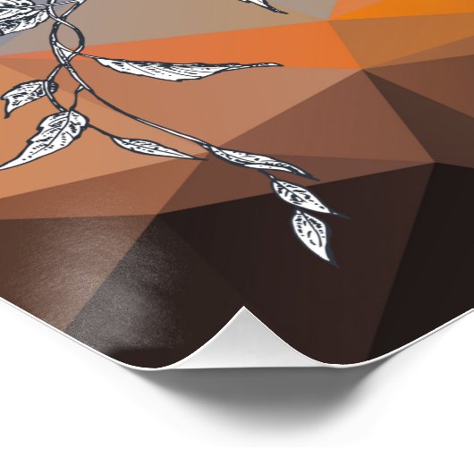 Shana Tova Rosh Hashana Jewish New Year Poster (Ecke)