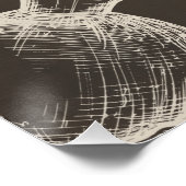 Shana Tova Rosh Hashana Jüdisches Neujahr Poster (Ecke)