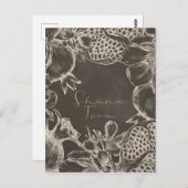 Shana Tova Rosh Hashana Jüdisches Neujahr Postkarte (Vorne/Hinten)