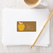 Shana Tova Rosh Hashanah Judenneues Jahr Adressaufkleber (Insitu)