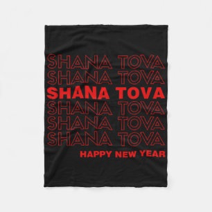 Shana Tova Rosh Hashanah Jüdisches Neujahrs-Meme T Fleecedecke