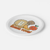 Shana tova Rosh Hashanah Party Dekoration Pappteller (Schrägansicht)