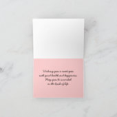 Shana Tova Tree of Life Card Feiertagskarte (Innenseite)