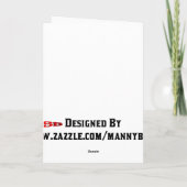 Shana Tova Umetukah Card Feiertagskarte (Rückseite)