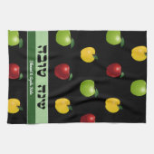 Shanah Tovah Apple Personalisierte Küchentücher (Horizontal)