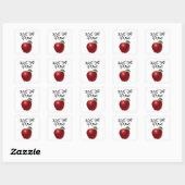Shanah Tovah Apple Stickers (Blatt)