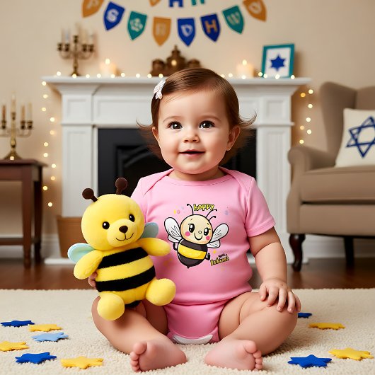 🍎 Shanah Tovah Baby Strampler