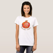Shanah tovah Festive Pomegranate T - Shirt (Vorne ganz)