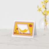 Shanah Tovah Karte (Gelbe Blume)