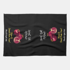 Shanah Tovah Pomegranate Geschirrtuch