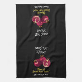 Shanah Tovah Pomegranate Geschirrtuch (Vertikal)