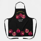 Shanah Tovah Pomegranate Schürze (Vorderseite)
