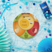 Shanah Tovah Rosh Haschanah Jüdisches Neujahr Pappteller (Party)