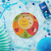 Shanah Tovah Rosh Haschanah Jüdisches Neujahr Pappteller (Party)