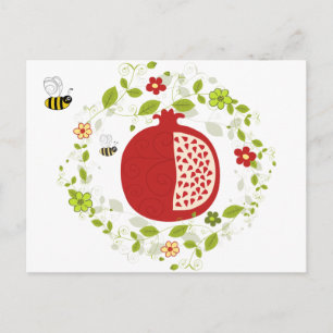 Shanah Tovah Rosh Hashanah Judenneues Jahr Feiertagspostkarte