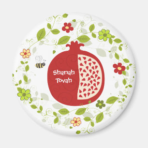 Shanah Tovah Rosh Hashanah Judenneues Jahr Magnet