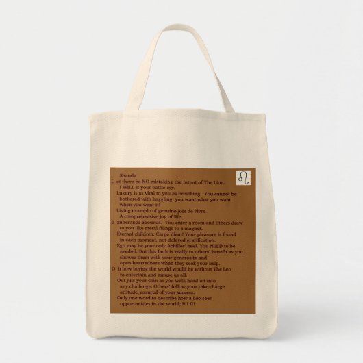 Shanda-Tasche Tragetasche (Vorne)
