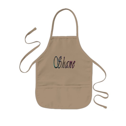 "Shane" Bunter Shane Name, Kinderschürze (Vorne)