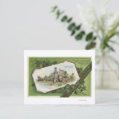 Shane Castle Scene Postkarte (Stehend Vorderseite)