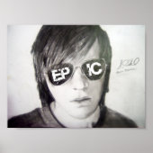 Shane Dawson Bleistiftdesign Poster (Vorne)