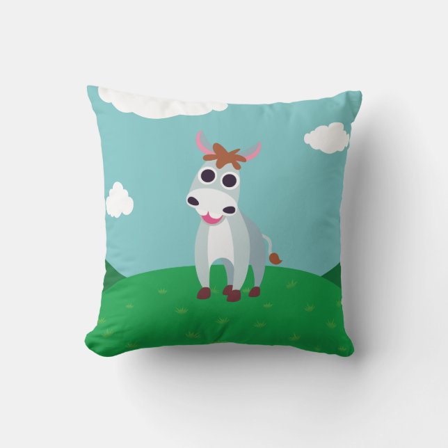 Shane der Esel Kissen (Vorderseite)