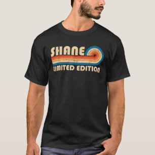 SHANE Nachname Retro Vintage 80er 90er Geburtstag  T-Shirt