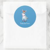 Shane the Donkey Runder Aufkleber (Tasche)