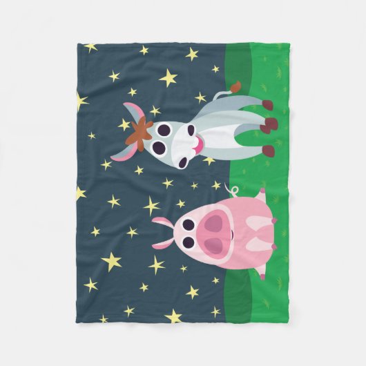 Shane u. misstrauisches nachts fleecedecke (Vorderseite)