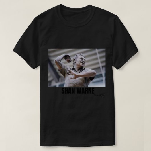 Shane Warne (7) T-Shirt (Design vorne)