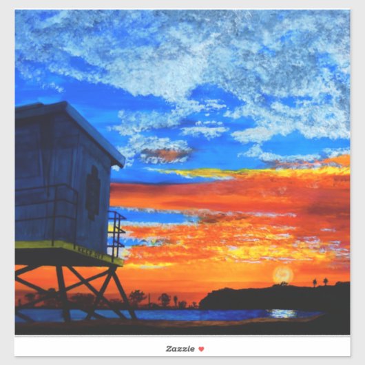 Shanes beauftragtes Gemälde Aufkleber (Blatt)