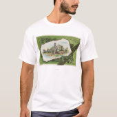 Shanes Schloss-Szene T-Shirt (Vorderseite)