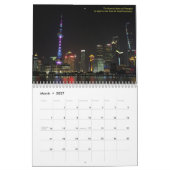 ! Shanghai ! Altstadt der Weltklasse Kalender (Mär 2027)