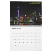 ! Shanghai ! Altstadt der Weltklasse Kalender (Feb 2027)