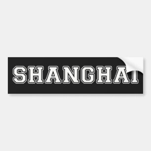 Shanghai Autoaufkleber