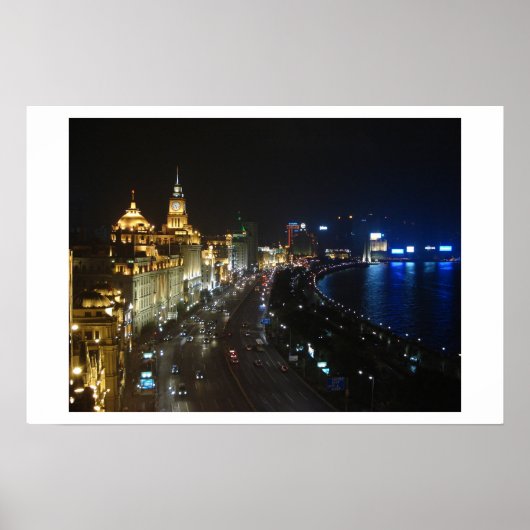 Shanghai Bund Poster (Vorne)
